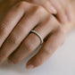 1.80 mm Half eternity Moissanite Wedding Band