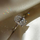2.50 Ct Oval Cut Moissanite Engagement Ring