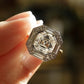 Bezel Set 2.01 Ct Asscher Cut Moissanite Engagement Ring