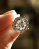 Bezel Set 2.01 Ct Asscher Cut Moissanite Engagement Ring