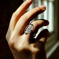 4.30 Ct Marquise Cut Moissanite Engagement Ring,