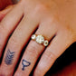 Bezel Set 4.50 Ct Round Brilliant Cut Moissanite Engagement Ring