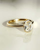 1.02 Ct Old mine Cushion Cut Moissanite Engagement Ring
