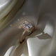 3.55 Ct Radiant Cut Moissanite Engagement Ring