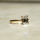 Criss Cut 2 Ct Moissanite Engagement Ring