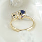 Toi Et Moi 1.70 Ct Cushion & Oval Cut Moissanite Engagement Ring