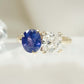 Toi Et Moi 1.70 Ct Cushion & Oval Cut Moissanite Engagement Ring