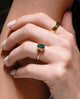 1.77 CT Emerald Cut Engagement Ring
