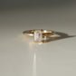 0.77 Ct Emerald Cut Moissanite Engagement Ring