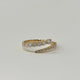 Round Moissanite Wedding Band, Engagement Wedding Band