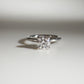 1.25 Ct Round Brilliant Cut Moissanite Engagement Ring