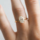 1.60 Ct Oval Cut Moissanite Engagement Ring, Oval Cut Ring