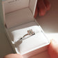 1.25 Ct Round Brilliant Cut Moissanite Engagement Ring