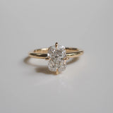 1.50 Ct Cushion Cut Moissanite Engagement Ring