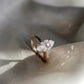 2 Ct Marquise Cut Moissanite Engagement Ring