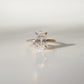 2.55 Ct Oval Cut Moissanite Engagement Ring