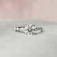 1 Ct Round Brilliant Cut Moissanite Engagement Ring