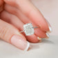 6 Ct Cushion Cut Moissanite Engagement Ring