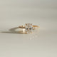 3.01 Ct Oval Cut Moissanite Engagement Ring,