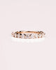 2.50 mm Half eternity Moissanite Band