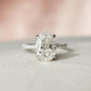 2.50 Ct Oval Cut Moissanite Engagement Ring