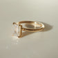 1.53 Ct Emerald Cut Moissanite Engagement Ring
