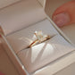 1.53 Ct Emerald Cut Moissanite Engagement Ring
