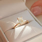 1.53 Ct Emerald Cut Moissanite Engagement Ring