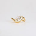 2 Ct Marquise Cut Moissanite Engagement Ring