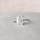 3.50 Ct Radiant Cut Moissanite Engagement Ring