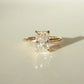 2.03 Ct Radiant Cut Moissanite Engagement Ring