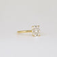 2 Ct Cushion Cut Moissanite Engagement Ring