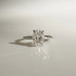 2.11 Ct Oval Cut Moissanite Engagement Ring