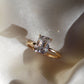 2 Ct Emerald Cut Moissanite Engagement Ring