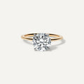 1.50 Ct Round Brilliant Cut Moissanite Engagement Ring