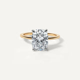 3.15 Ct Cushion Cut Moissanite Engagement Ring