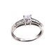 2.25 Ct Round Brilliant Cut Moissanite Engagement ring