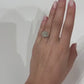 5 Ct Radiant Cut Moissanite Engagement Ring