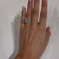 5 Ct Emerald Cut Moissanite Engagement Ring