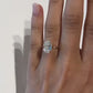 3 Ct Oval Cut Moissanite Engagement Ring