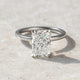 2 Ct Radiant Cut Moissanite Engagement Ring